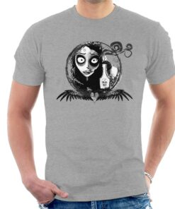 Corpse Bride Emily Looking In The Mirror Men’s T-Shirt