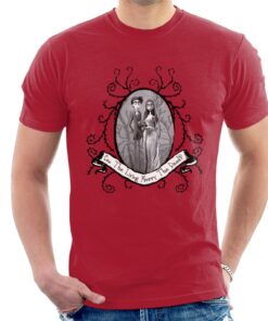 Corpse Bride Halloween Can The Living Marry The Dead Men’s T-Shirt Corpse Bride Halloween Can The Living Marry The Dead Men’s T-Shirt