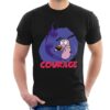 Courage The Cowardly Dog Halloween Scary Shadow Men’s T-Shirt